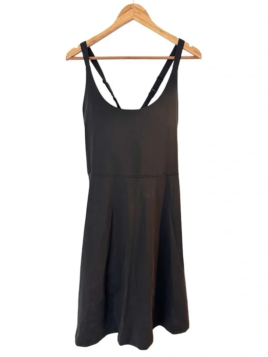 IUGA Womens Tennis Dress with Shorts Black XXL - Picture 6 of 14